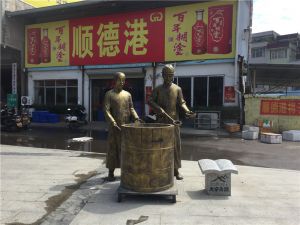 仿銅玻璃鋼雕塑